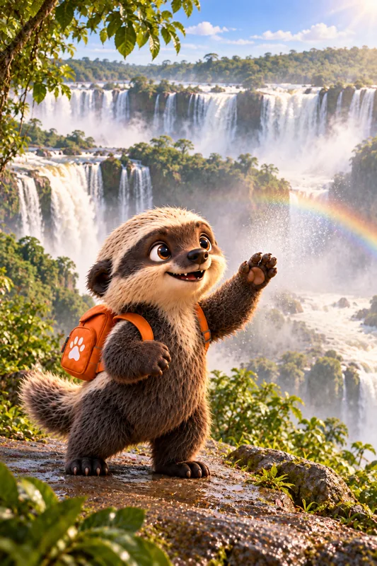 BADI in Iguazu Falls · Argentina