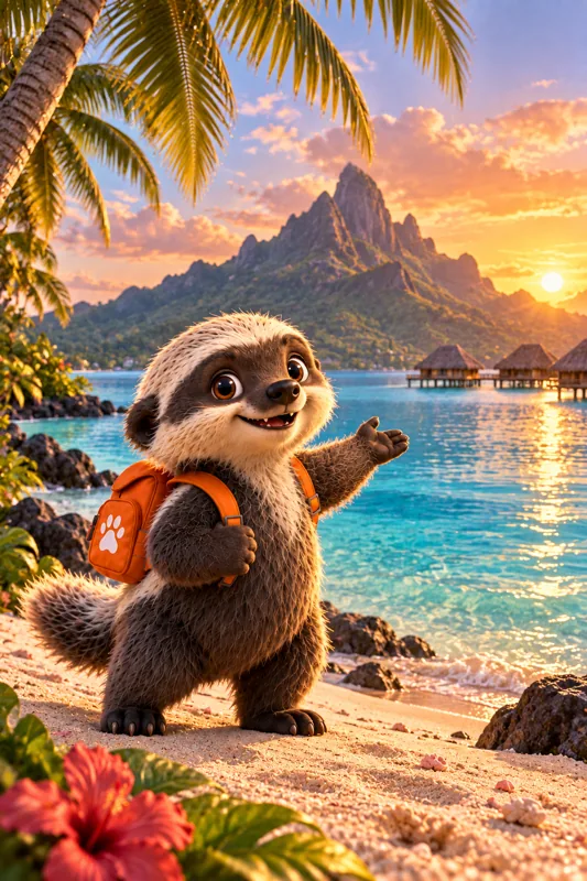 BADI in Bora Bora · Polynesia
