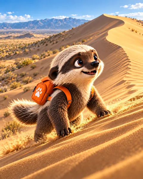 BADI at Singing Dune · Kazakhstan
